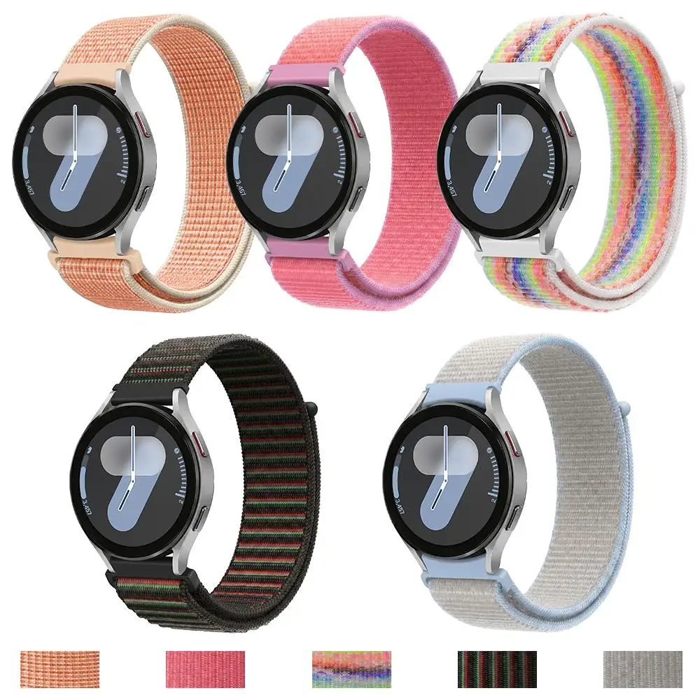 20mm 22mm Armband für Samsung Galaxy Watch 7/FE/4/5 Pro/6 Classic für Amazfit Bip Max/6 Nylon Correa Armband Huawei GT 4 5 6 Armband