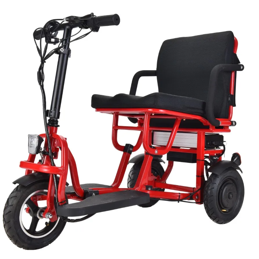 dropshiping outdoor green used personal handicap mobility scooter electric tricycles