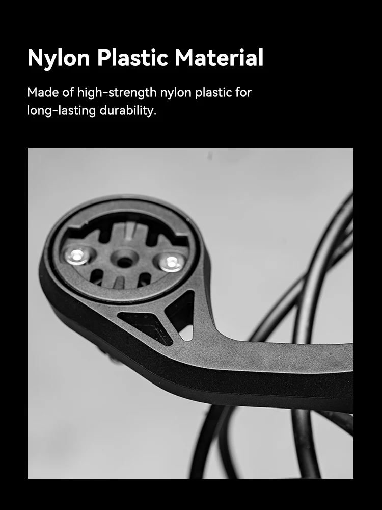 BiKe Staffa di montaggio per computer con supporto per luce Tachimetro Manubrio per Geoid IGPSPORT XOSS G Magene CYCPLUS Gps Contachilometri