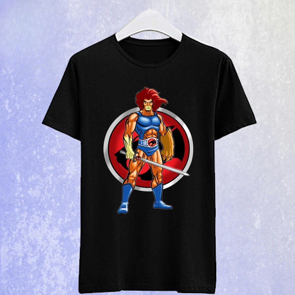 Thundercats Lion-O Men's Black T-shirt Size S-5XL