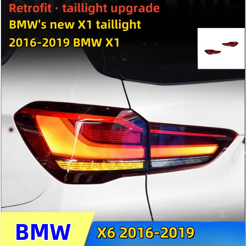 Automotive accessories for BMW X1 F48 F49 2016-2019 taillight assembly retrofit new LED running lights turn signals brake