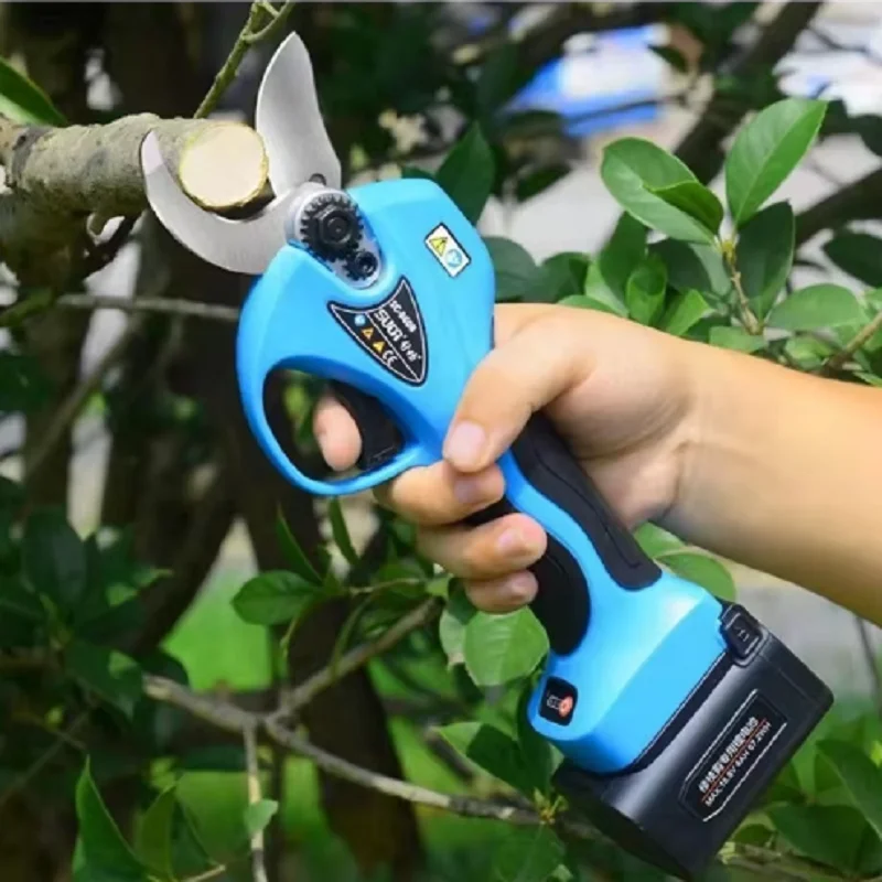 SC-8608 SUCA 32mm Lithium Battery Pruning Scissors, Pruner, Garden Tools, Electric Shears, Cutting Wooden Branches, SC8608