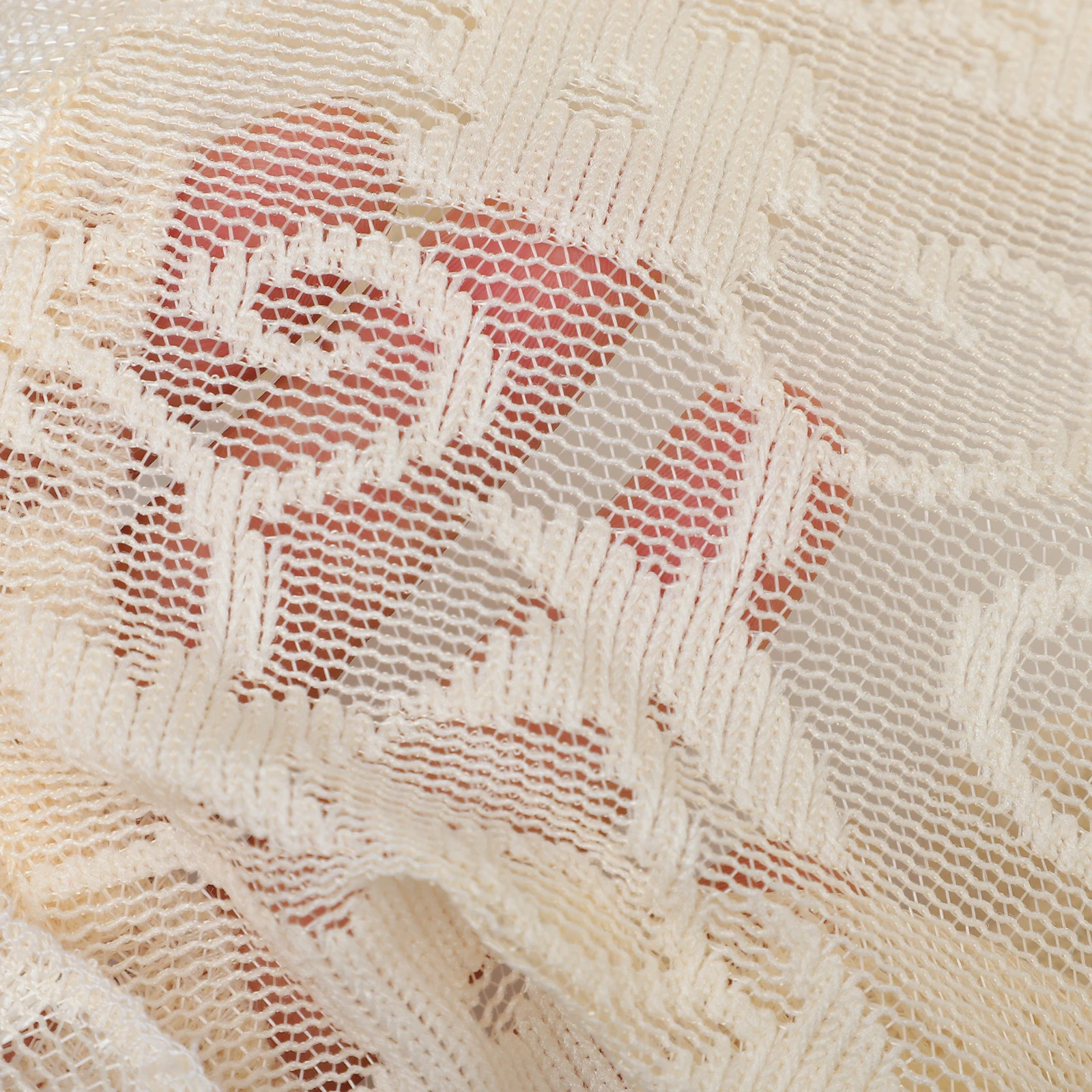 

1Pc Lace Cover White Dustproof Soft Material Beautiful Flowers Decorative