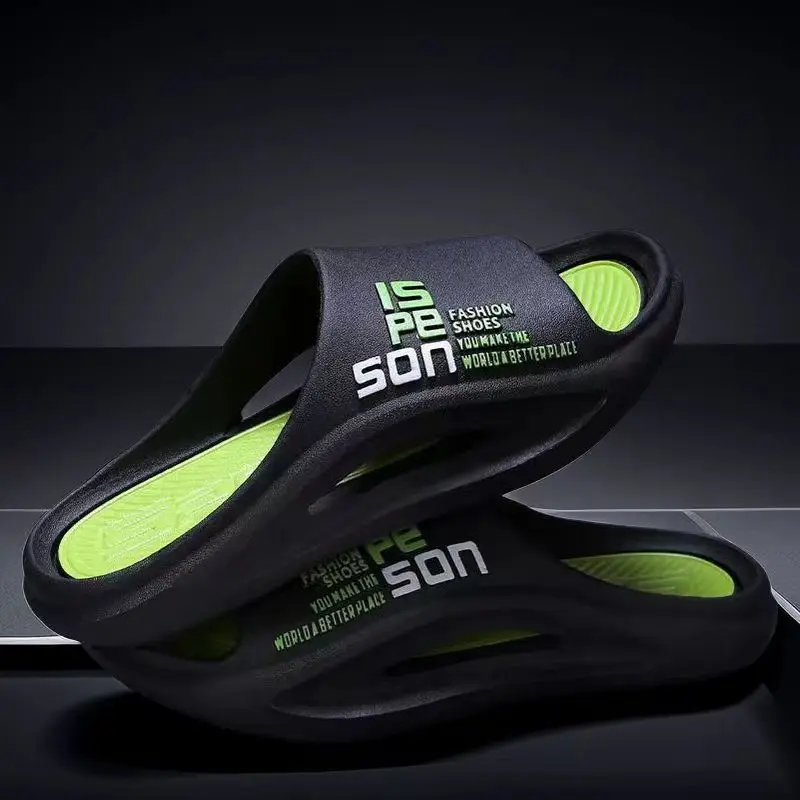 

Летние мужские тапочки, домашние/наружные пляжные тапочки, мужские тапочки на толстой подошве, мужские тапочки на мягкой подошве.