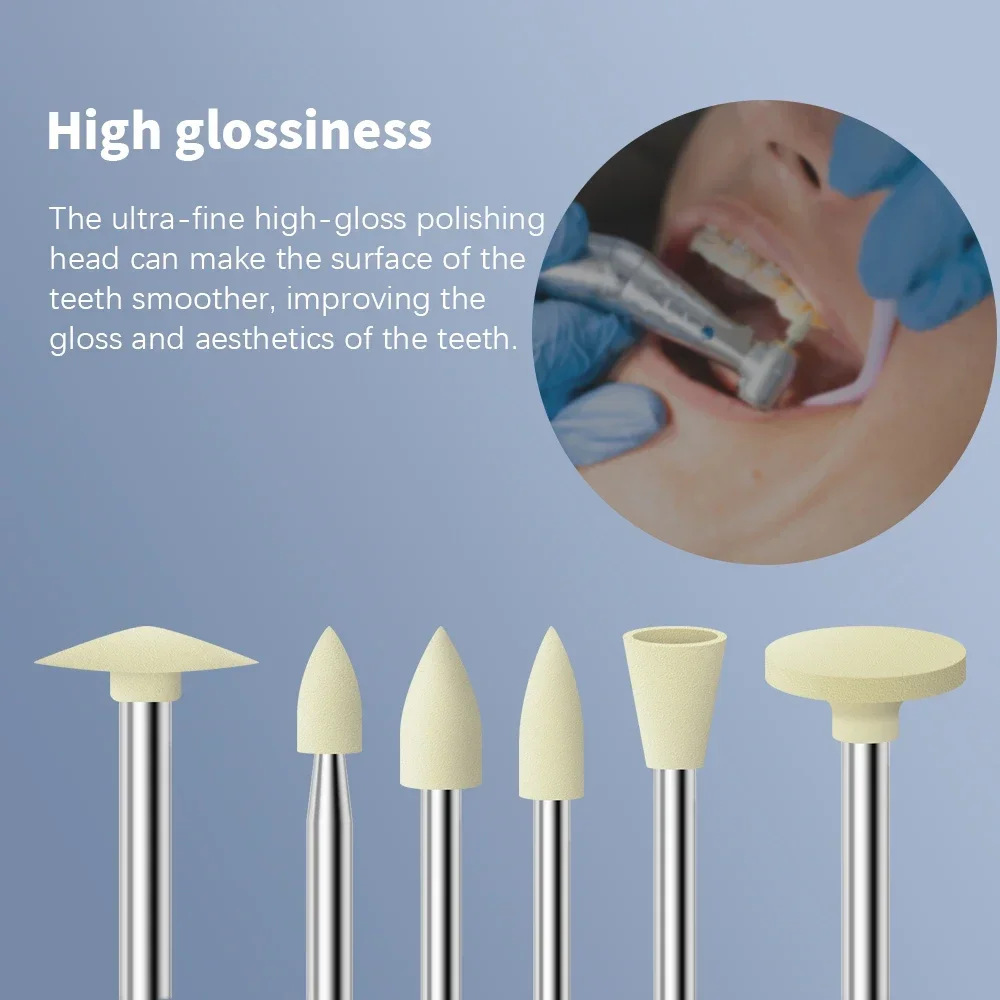 

Ультратонкие силиконовые полировальные насадки JINGT GDR для высокоглянцевой полировки, зуботехнические инструменты для полировки зубов, материалы для стоматологии