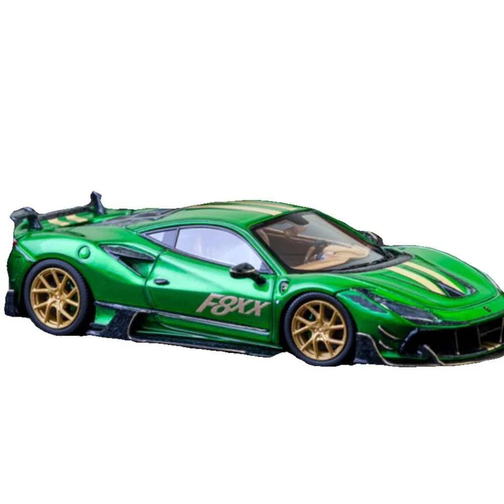 

FuelMe 1:64 Mansory Supercar Взрослые хобби F8XX Литая под давлением модель автомобиля из смолы