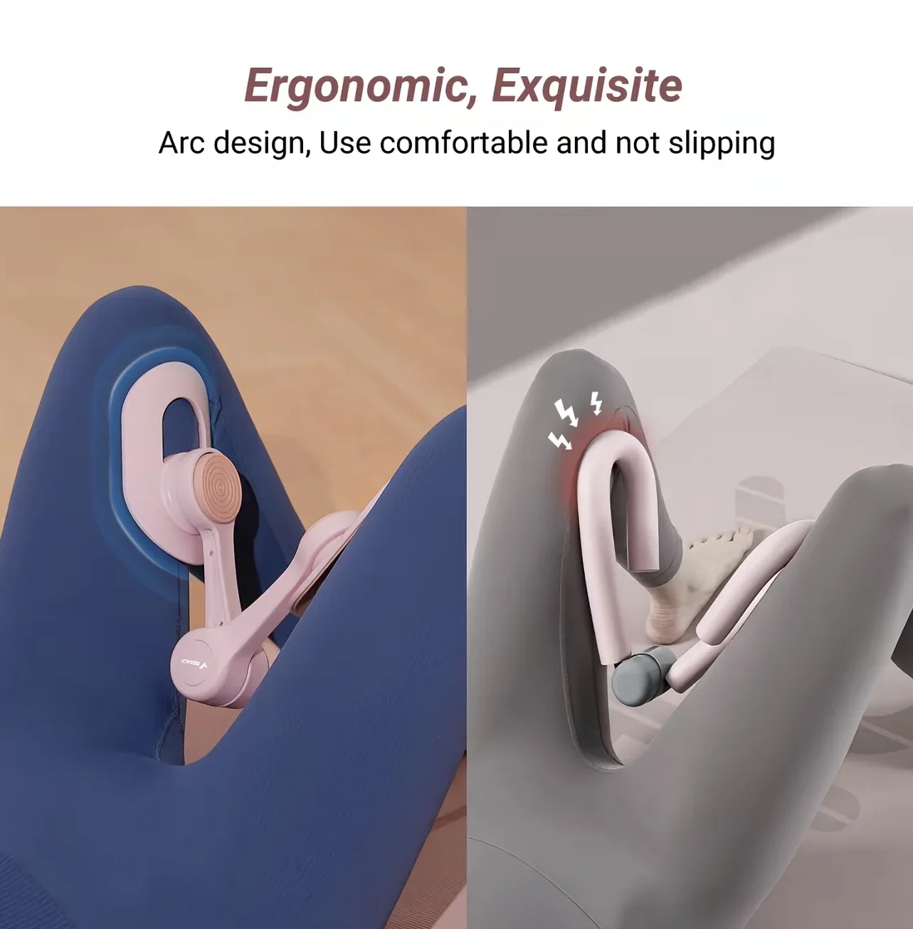 Non-Slip Comfortable Pelvic Floor Muscle Trainer Thigh Exerciser Leg Trainer For Postpartum Recovery Leg & Butt Training