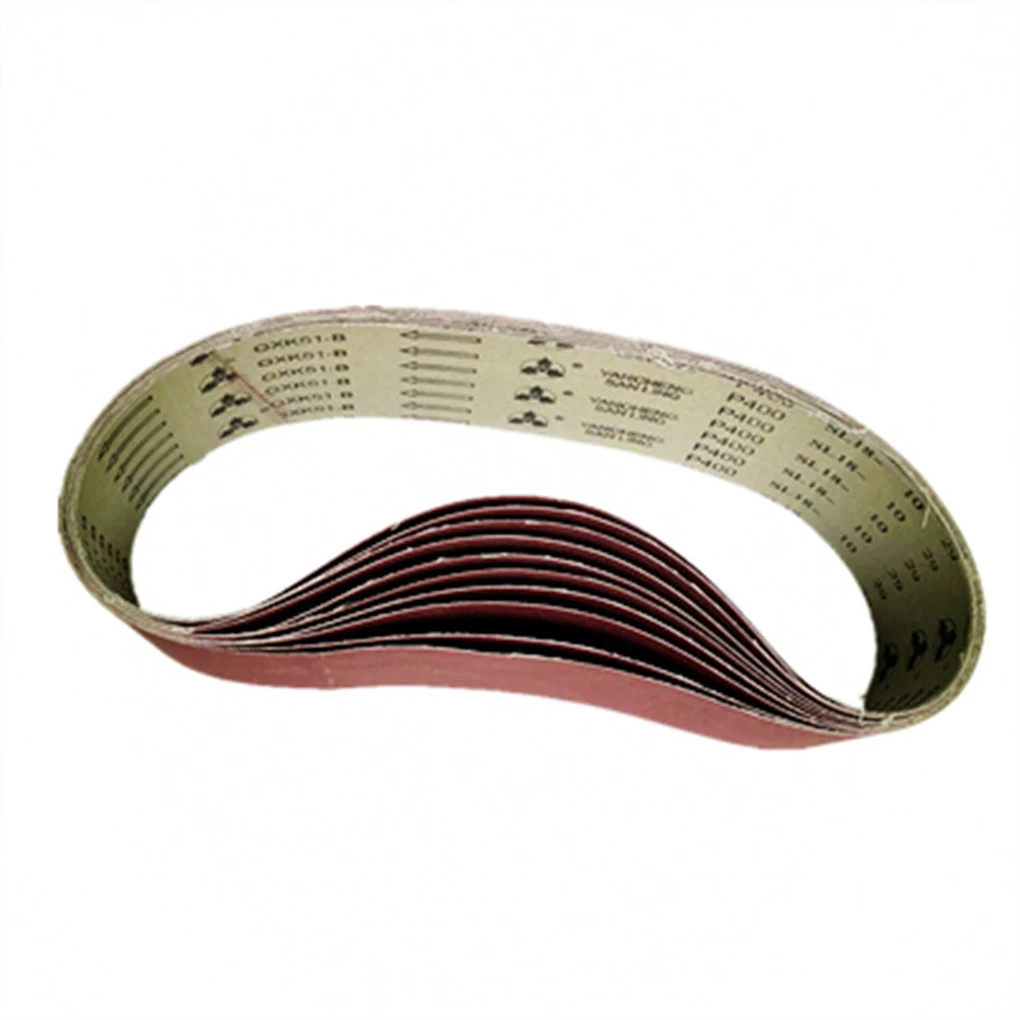Red Excellent Wear Resistance And Anti-static Properties Sander Belts Easy To Sander Belts Set
