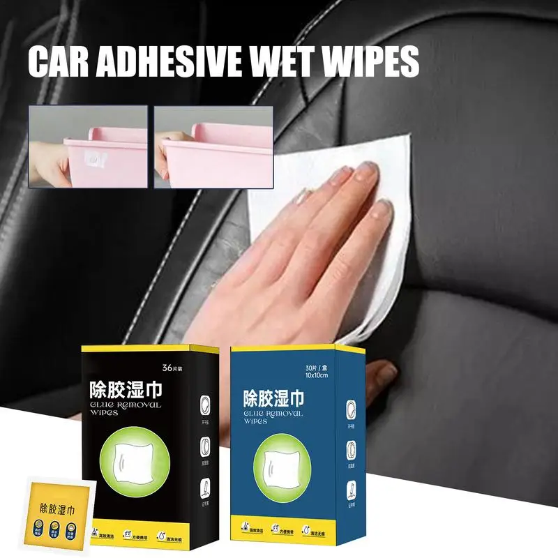 

Car Interior Glue Cleaning Wipes Glass Leather Interior Refurbished Steering Cleaning Sofa Wheel Wipes Care Wet Maintenance Wipe