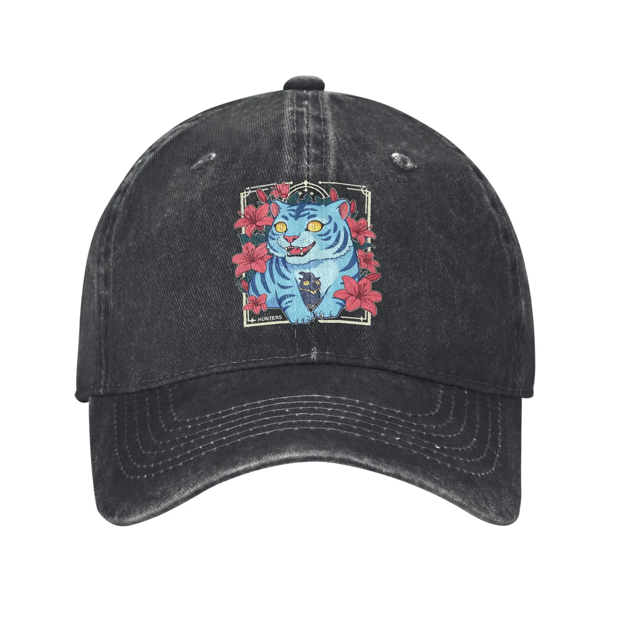 

K-Pop Demon Hunter Tiger Fan Art Casual Baseball Cap For Men Women Summer Outdoor Gym Trucker Hat Design Hot Sale Baseball Caps