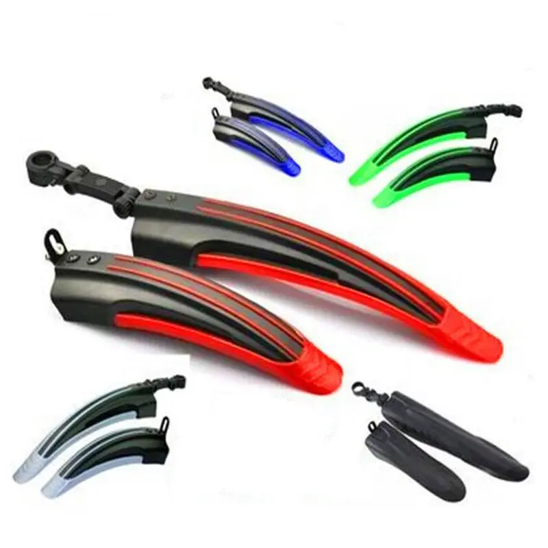 

2pcs Bicycle Mudguard Mountain Road Bike Fenders Mud Guards Set Bicycle Mudguard Wings For Bicycle Front Rear Fenders