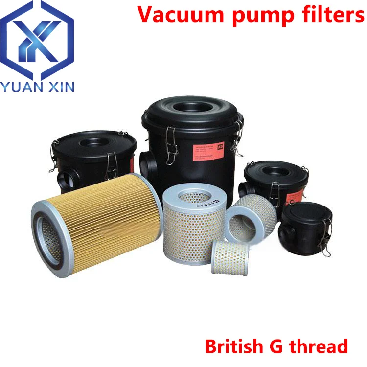 Vacuum pump filter/air dust intake filter assembly/air compressor fan dust filter assembly F002/F003/F004