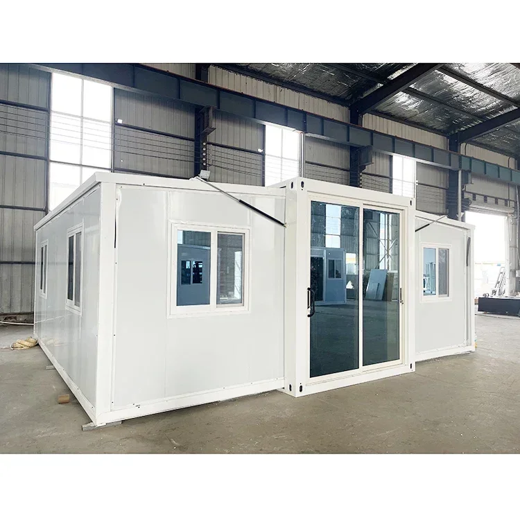 

Prefab Folding Container Home Mobile Collapsible House 2-Bedroom Expandable Modular Home Perfect for Vacation Getaways