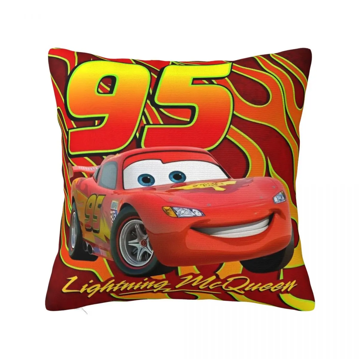 Decorative Pillow Covers 95 Lightning Mcqueen Merchandise Seater Throw Pillow Case Cover Zippered Multi-Size Wholesale