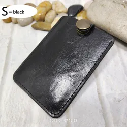 Small ID Card Holder  Driver's license cover Wallet  Mini  Waist Bag Genuine Leather Belt Pack Thin Fanny  Pouch 3006D