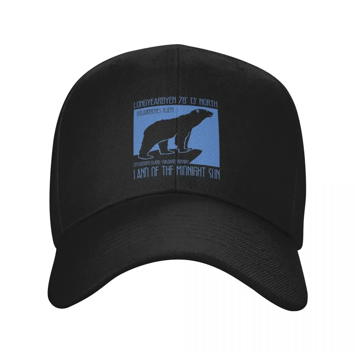 Longyearbyen - Svalbard Baseball Cap cute Big Size Hat fishing hat Icon Caps For Women Men's