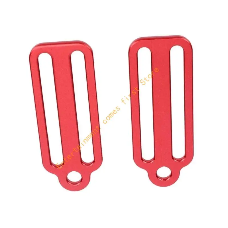 

55KD 2Pcs Scubas Diving Weight Belt Retainer Keeper Clip Universals Weight Belt Stoppers Slider for Standard Webbing Belts