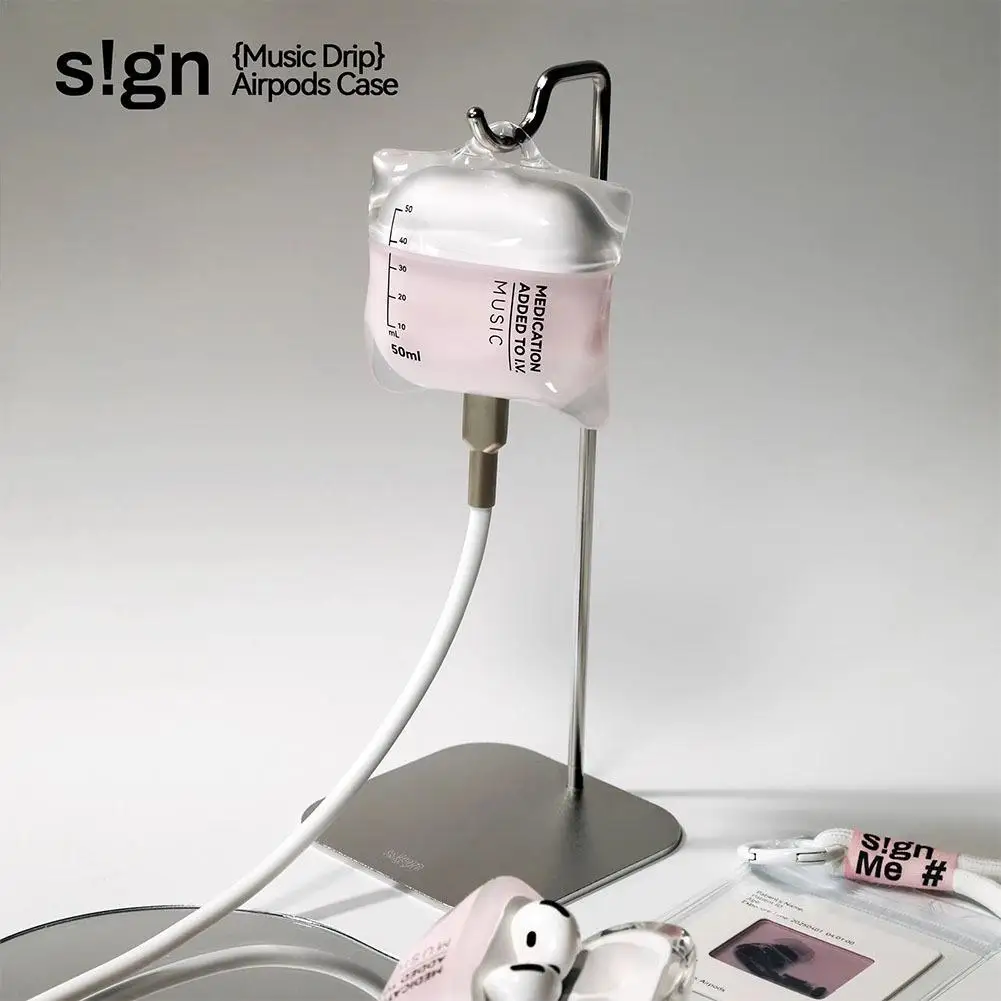 حزم الدم في حالات الطوارئ حافظة سماعة الرأس لأجهزة AirPods السائل سيليكون عالية الشفافية حافظة ناعمة مضادة للسقوط الغطاء الواقي Y2X2 #5