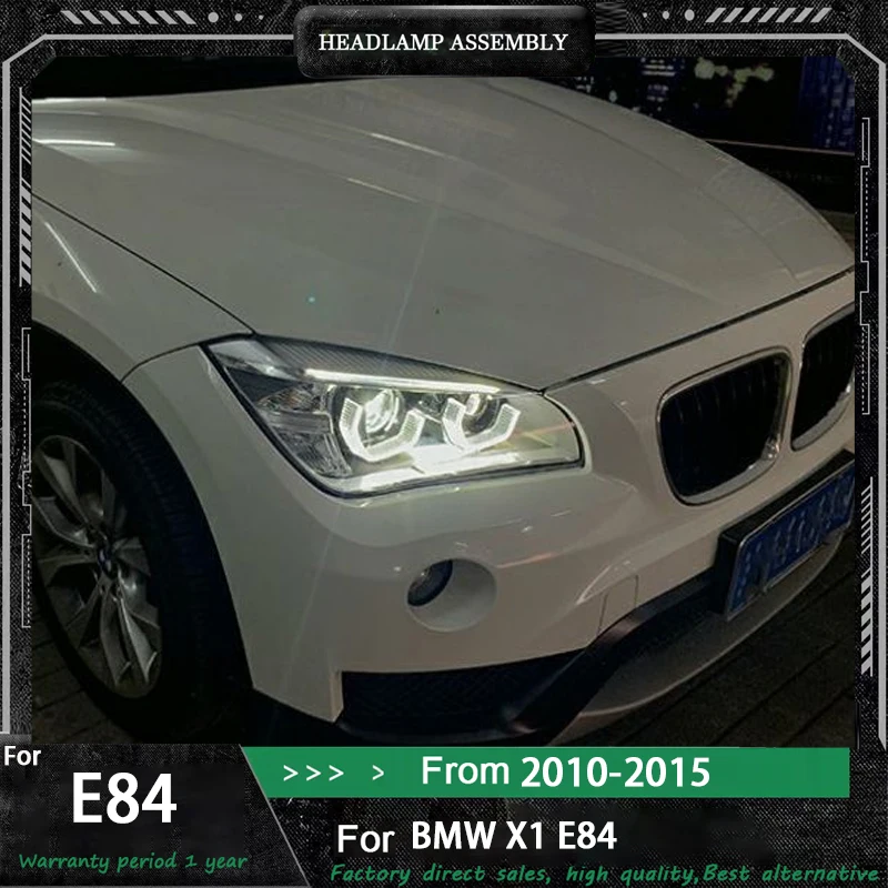 Car Accessories Headlights led For BMW 2010-2015 X1 E84 Auto DRL Fog Trailer lamps Turning Signal Voiture Plug And Play