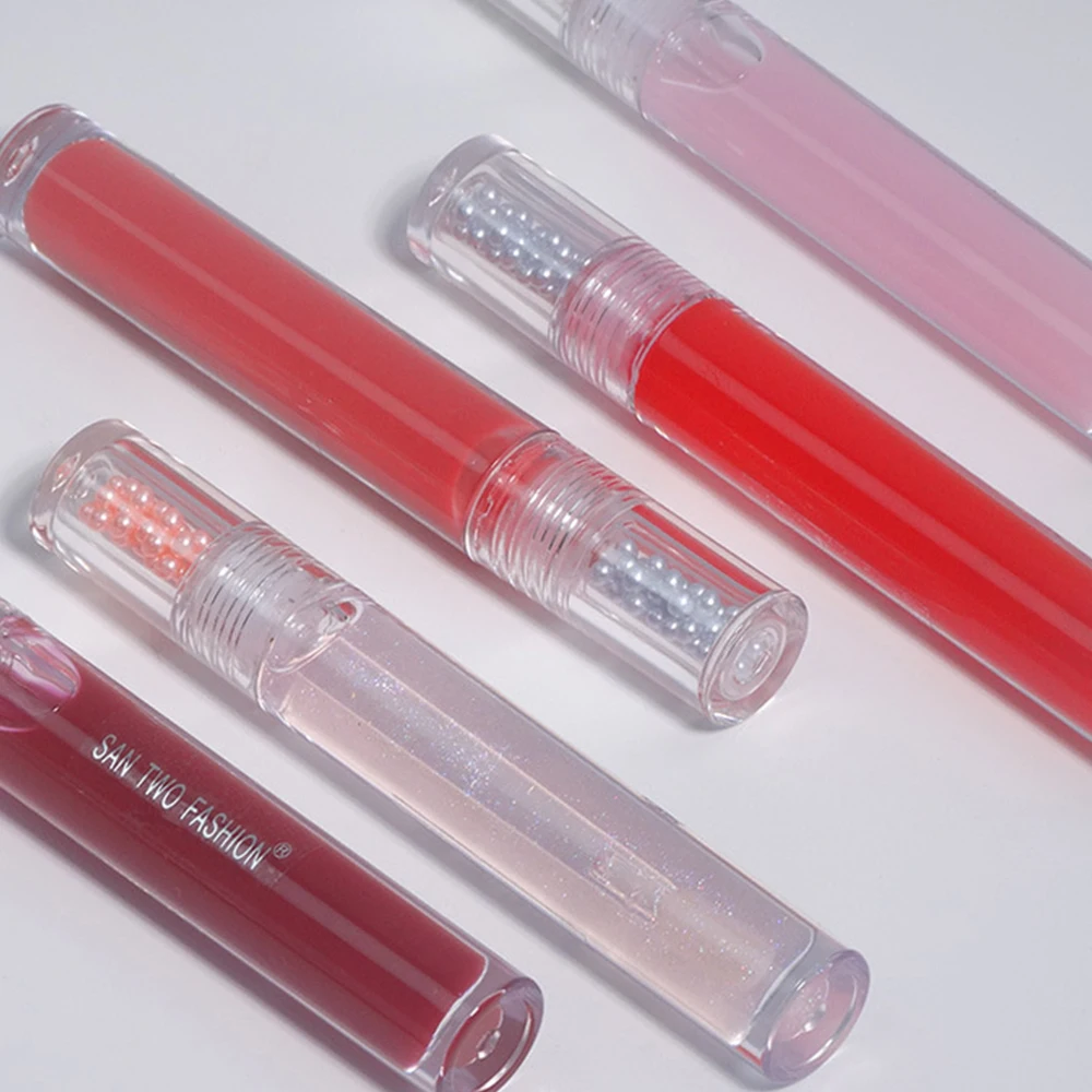 Transparenter Lip gloss feuchtigkeit spendender dauerhafter Spiegel erfordert super feuchtigkeit spendende beliebte feuchtigkeit spendende Lippen balsam kosmetik