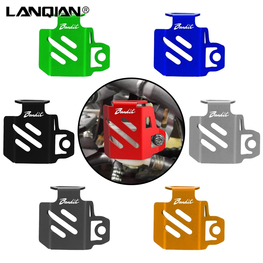 

Motorcycle Accessories Rear Brake Fluid Reservoir Cover Guard Oil Cup Guard For Suzuki Bandit GSF 650S 250 600S 650S N 1200 1250