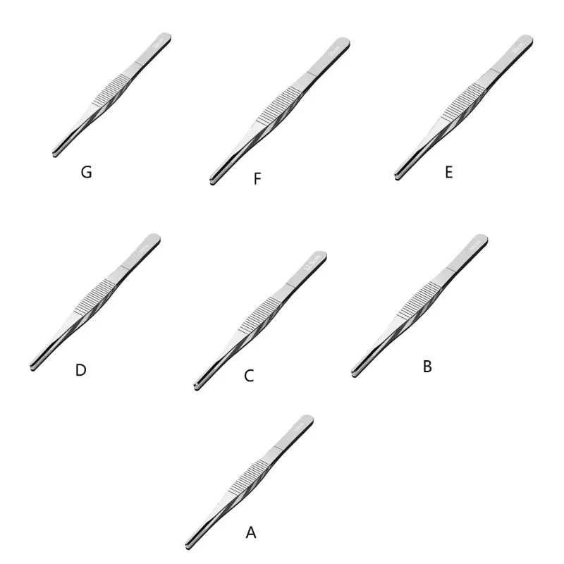 Tweezers Stainless Steel Pointed Tweezers for Craft Electronics Soldering Experimental Jewelry Making