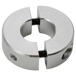 Clamp Collar Double Split 13-30mm Inside Diameter Shaft Collar Clamp Type Aluminum Alloy Fixed Rings Clamp Collar