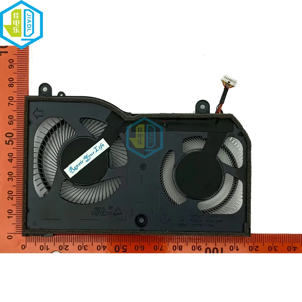 Imagem -03 - Cpu Gpu Ventiladores de Refrigeração para Acer Predator Gaming Notebook pc Cooler Triton 500 se Pt51651s Pt516-52s Nd75c5020m03 Nd75c77-20m04