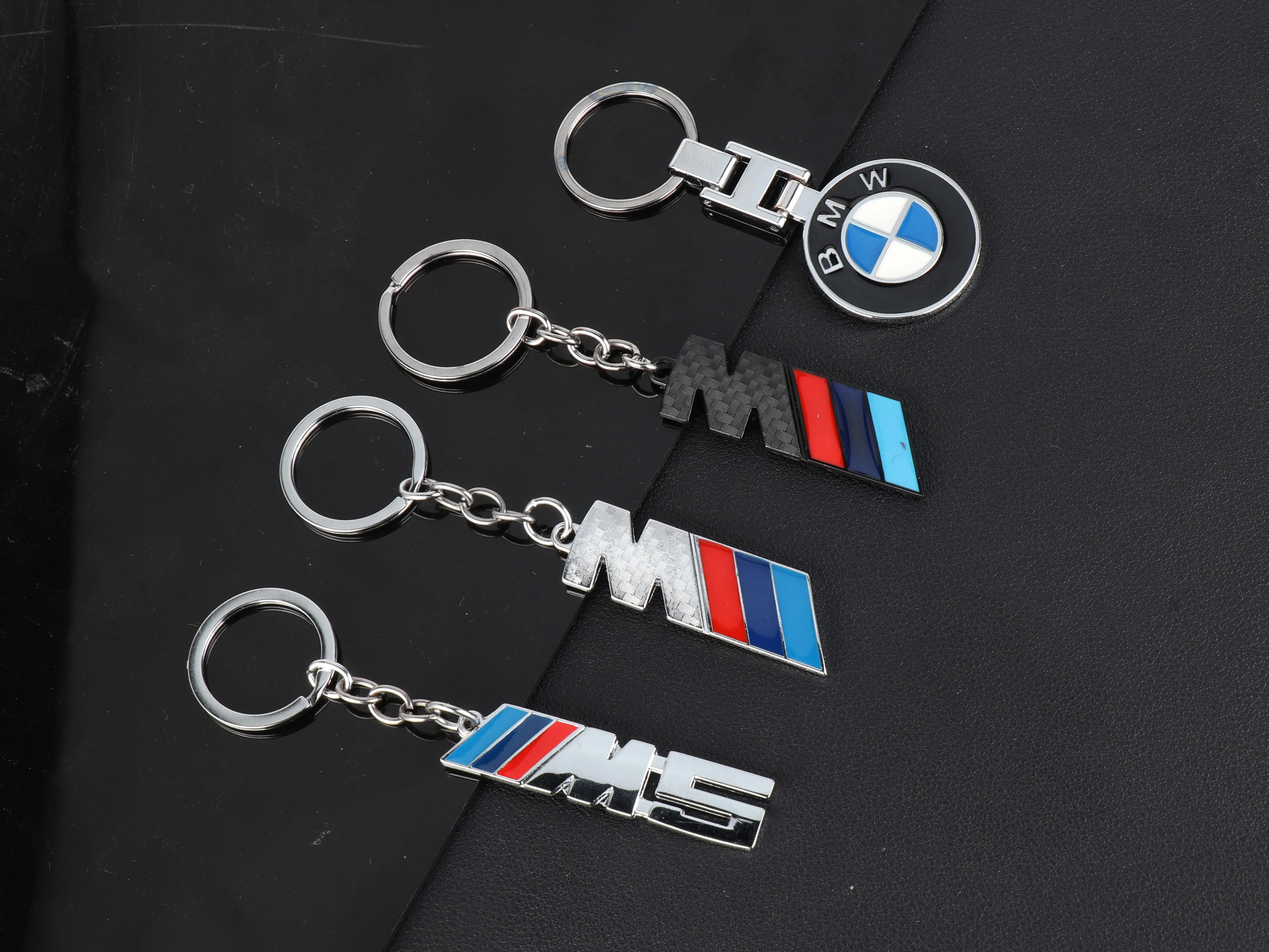 Car Keychain Emblem Style Keyrings Auto Motorcycle Accessories Fashion Gift For BMW M Performance M3 M5 M6 Power F10 F13 E30 E46