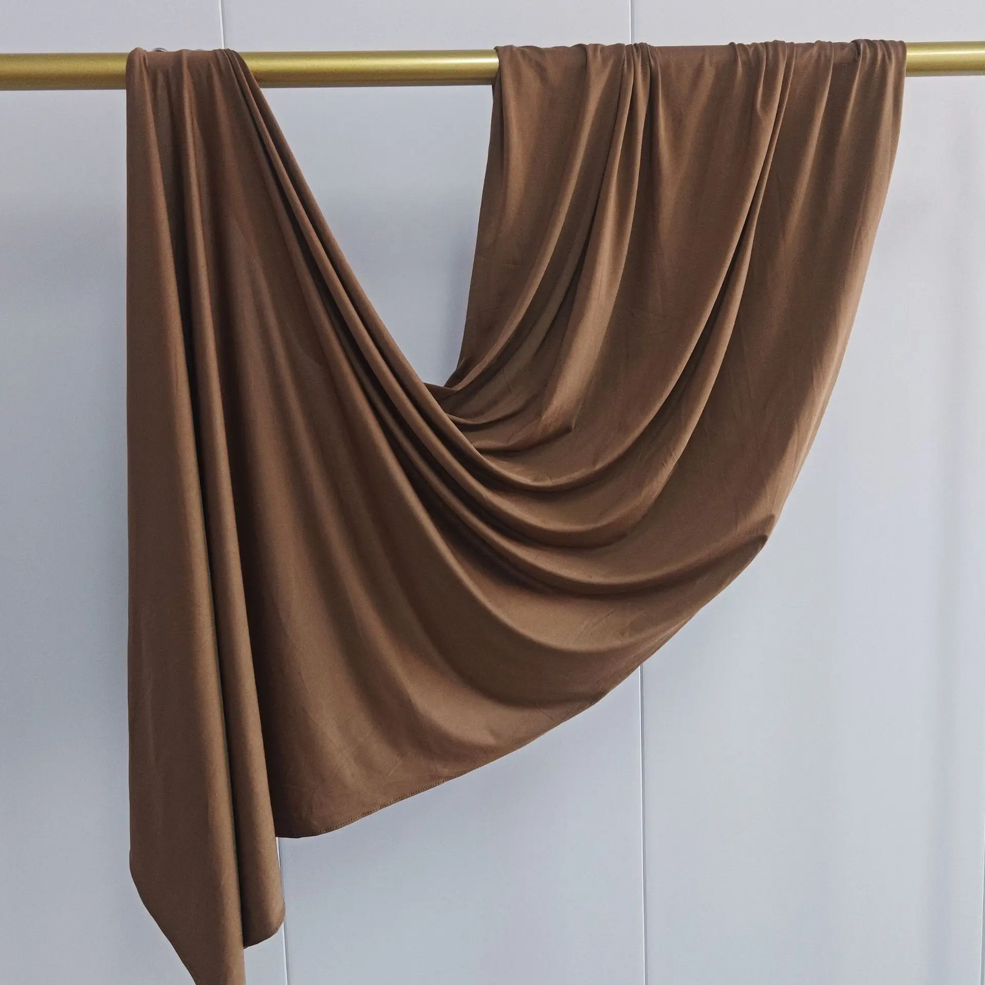 Nieuwe Premium Liquid Jersey Hijab Sjaal Shawl Maleisië Hoofddoek Hoofdwindingen Islamitische Mode Turbans voor Vrouwen Turban Ramadan Hijabs