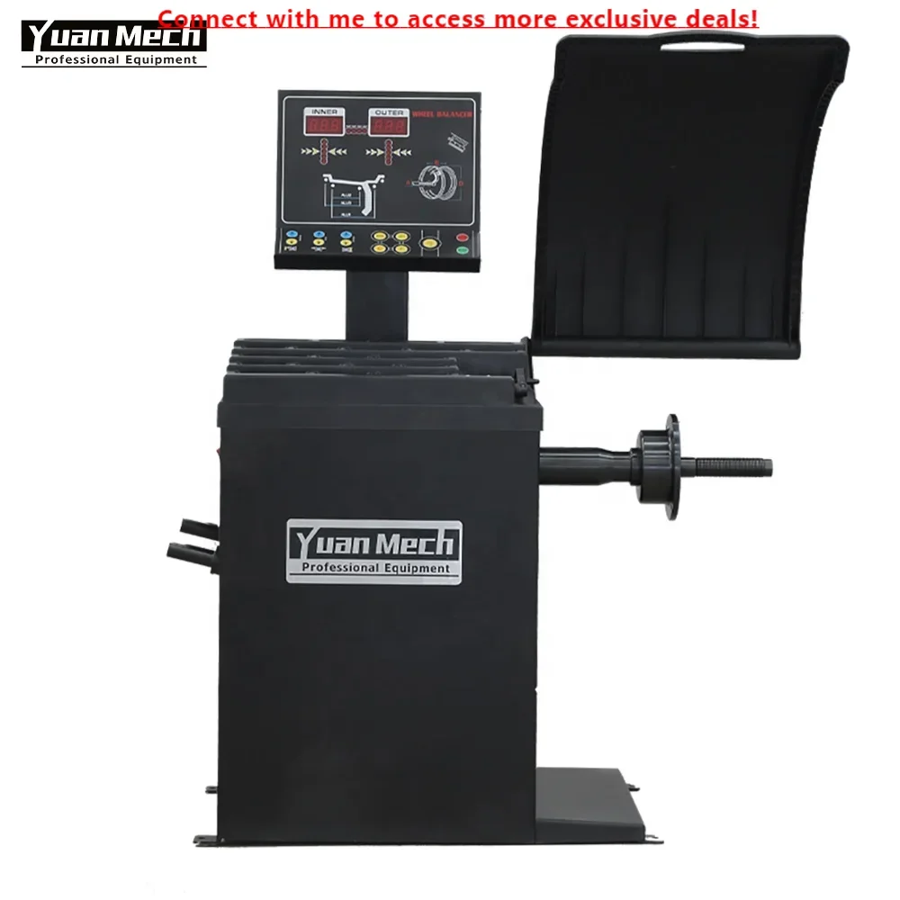 

Factory Computer Wheel Balancer YuanMech B657 Car/Motorcycle Tire Wheel Balancing Machine