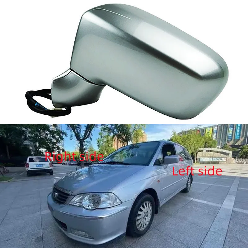 For Honda Odyssey RA6 2002 03 2004 Car Accessories Rearview mirror assembly reflector mirror Electric folding adjustment 5-wire