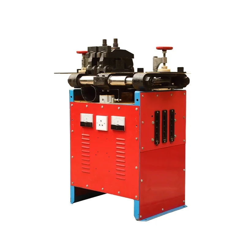Small flash two-axis plug-in point semi-automatic for metal product processing line