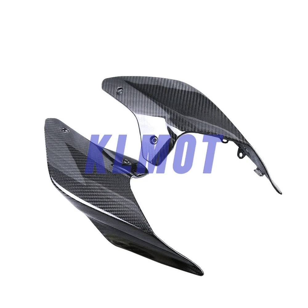 Motorcycle Accessories Side Panel Fairings Spoiler Covers Protector Kit For DUCATI Streetfighter V4 V4S 3K Pure Carbon Fiber