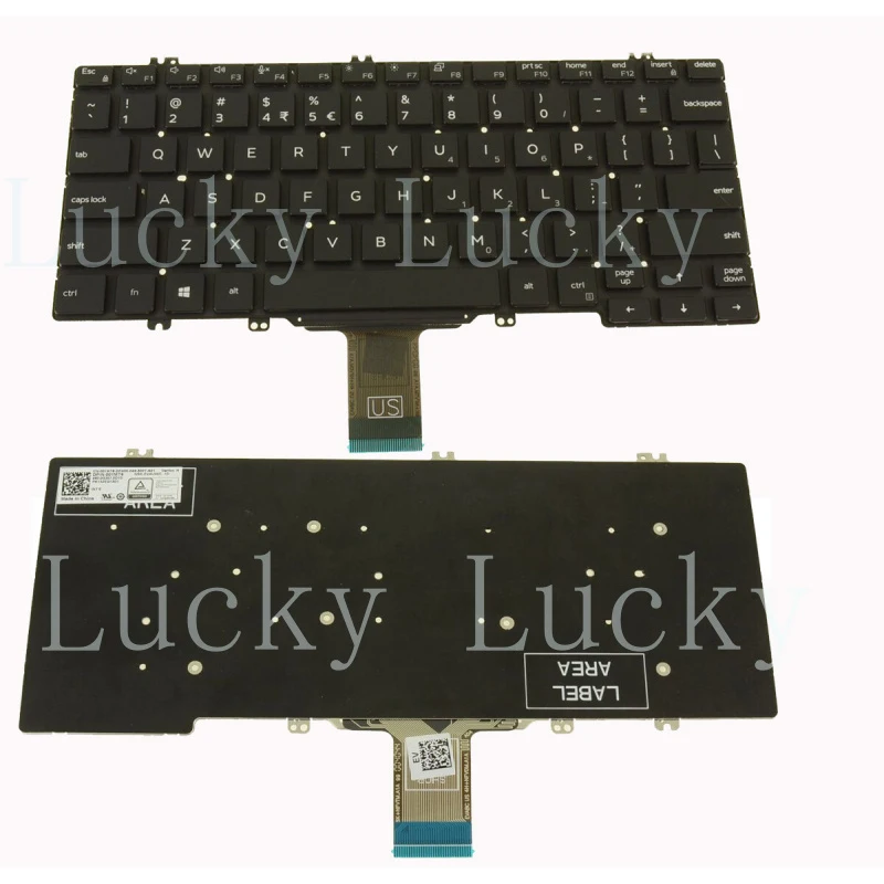 

Клавиатура для ноутбука 2-в-1 DELL Latitude 7300 5300, модель 01MT6 (001MT6)