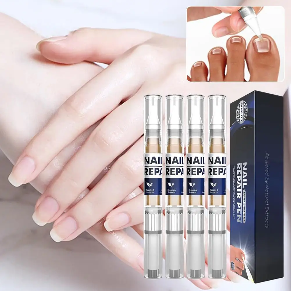Nail Fungus Repair Essence Pen Repair Breakage Fast Curing 25% Undecylenic Acid Restores Appearance of Discolored Nail Care Tool