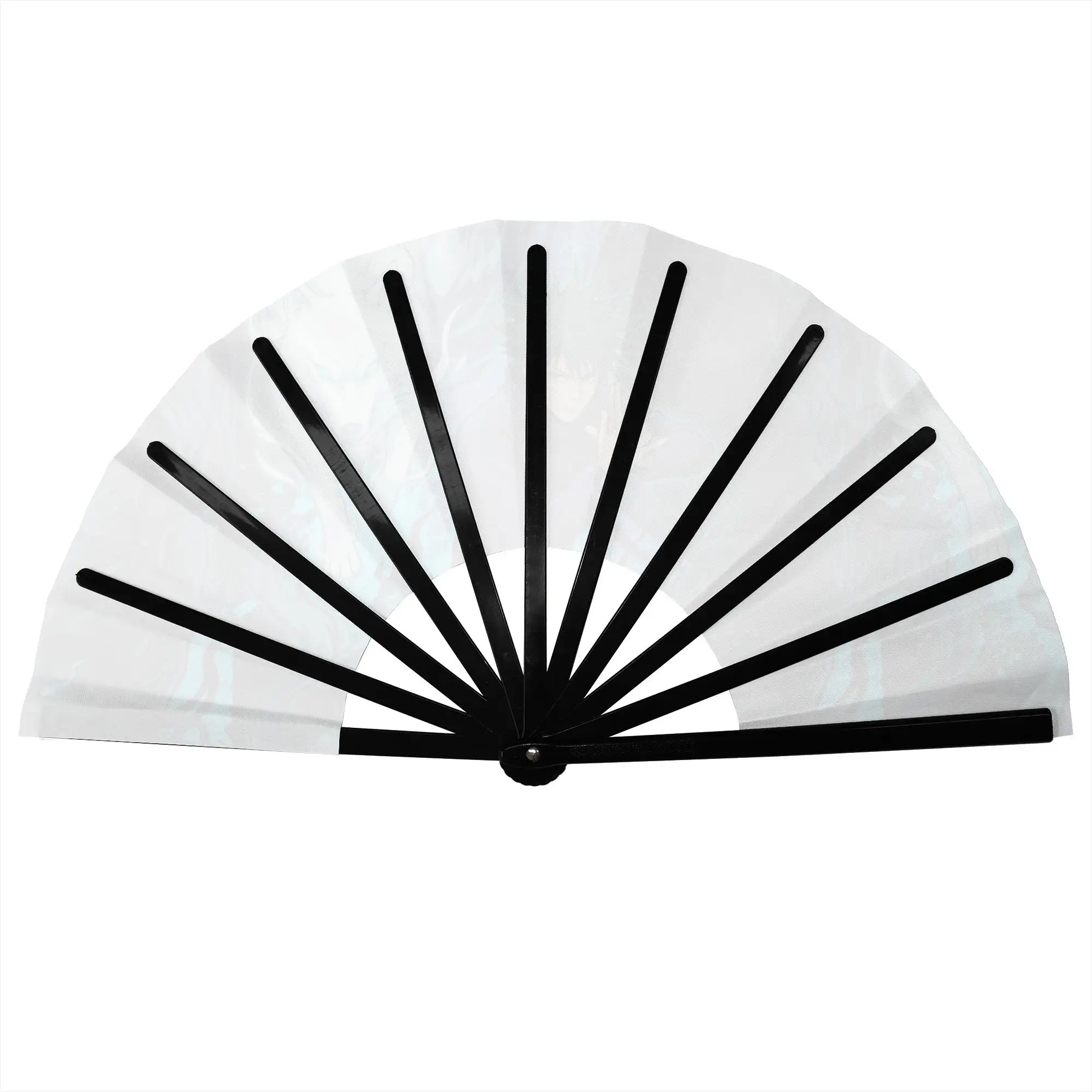 J-Jujutsus K-Kaisens Folding Hand Fan Custom Classic Movie Polyester Fabric Fan Novelty Summer Accessory Decorative Fans