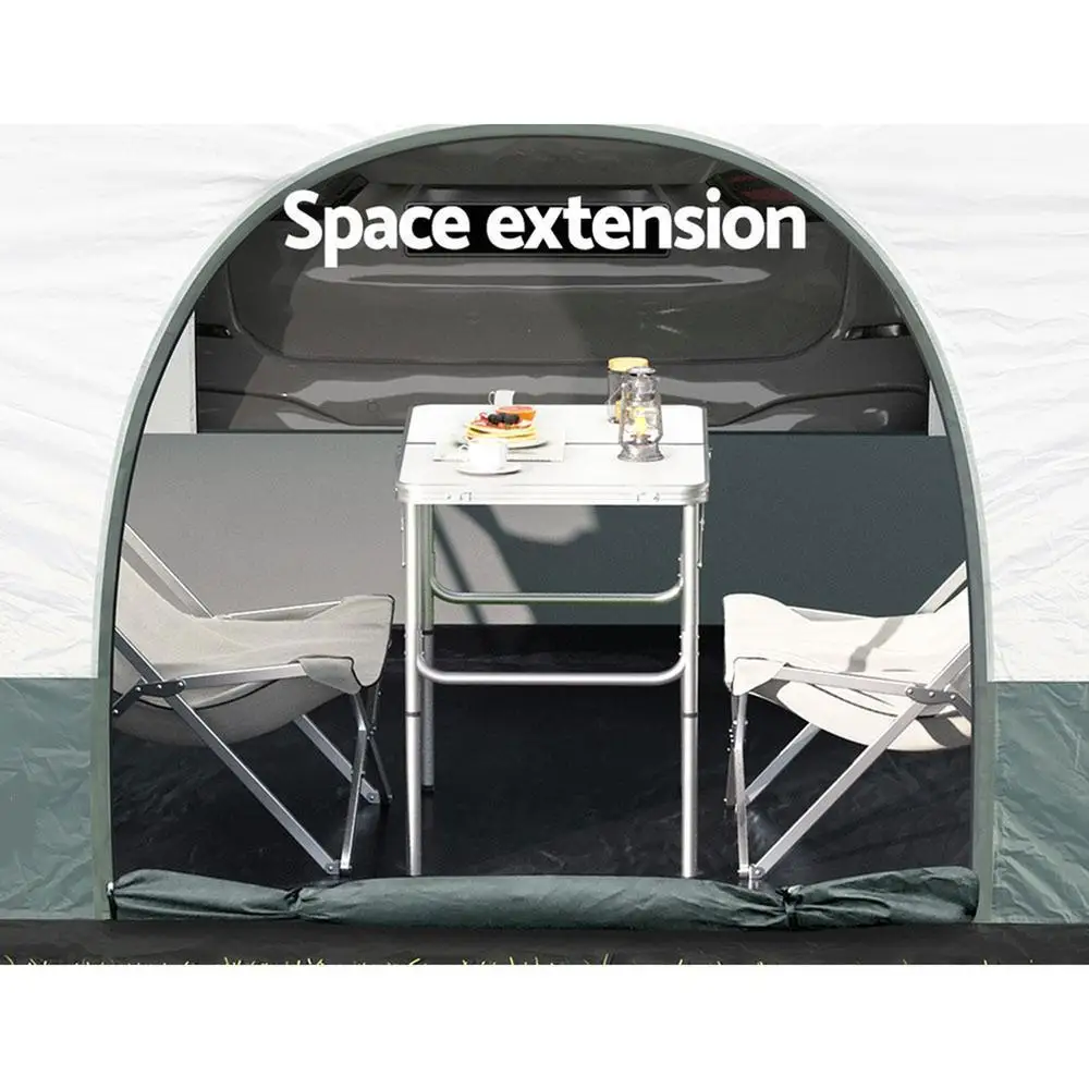 &For Camping Tent SUV Car Rear Extension Canopy Outdoor Portable Family 4WD
