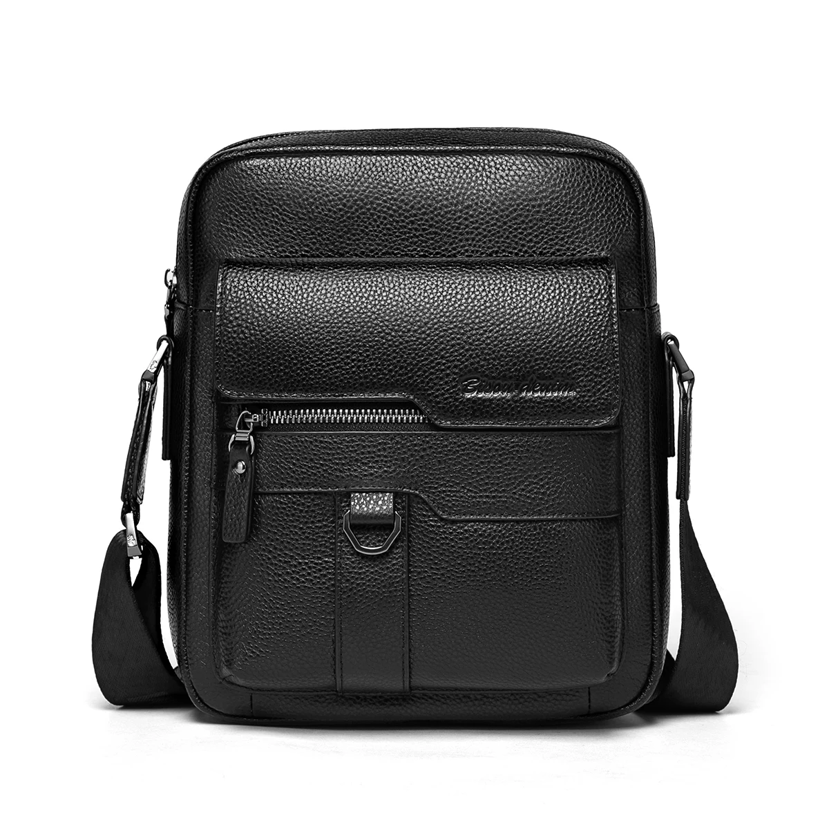 Bison denim couro genuíno crossbody saco das mulheres dos homens mensageiro ocasional bolsa de ombro alta qualidade negócios bolsas masculinas