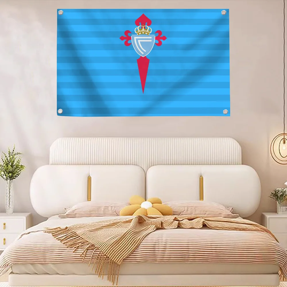 Club Flag Pride Flag Flag to Hang Flags for Rooms Banner Rc C-celta Vigo Fc Wall Decoration Room Decor Y2k Flags and Banners