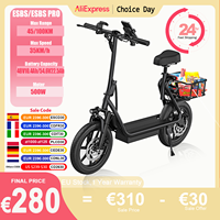 JUICEASE ESBS/ESBSPRO 500W Electric Scooter 54.6V10.4Ah/22.5Ah Large Capacity Battery 45/100KM Long Range 35km/h 14Inch EScooter