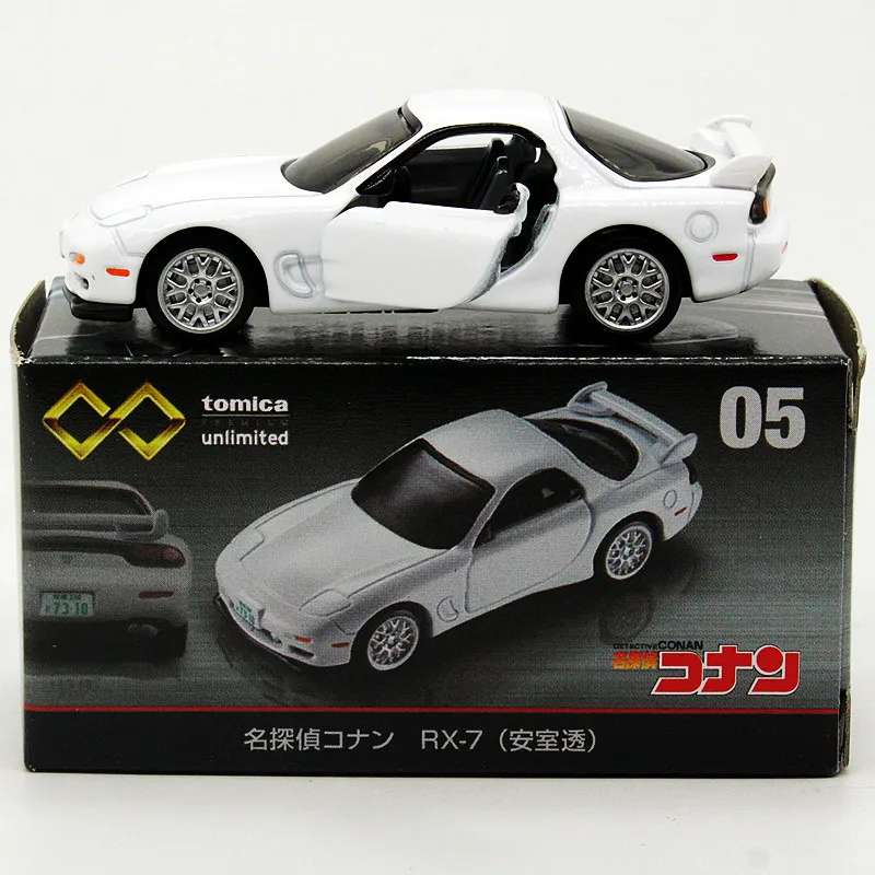 TOMY Tomica Unlimited RX7 Mustang DMC-12 GTR Alloy Car Diecasts & Toy Vehicles Car Model Miniature Scale Model Car For Children