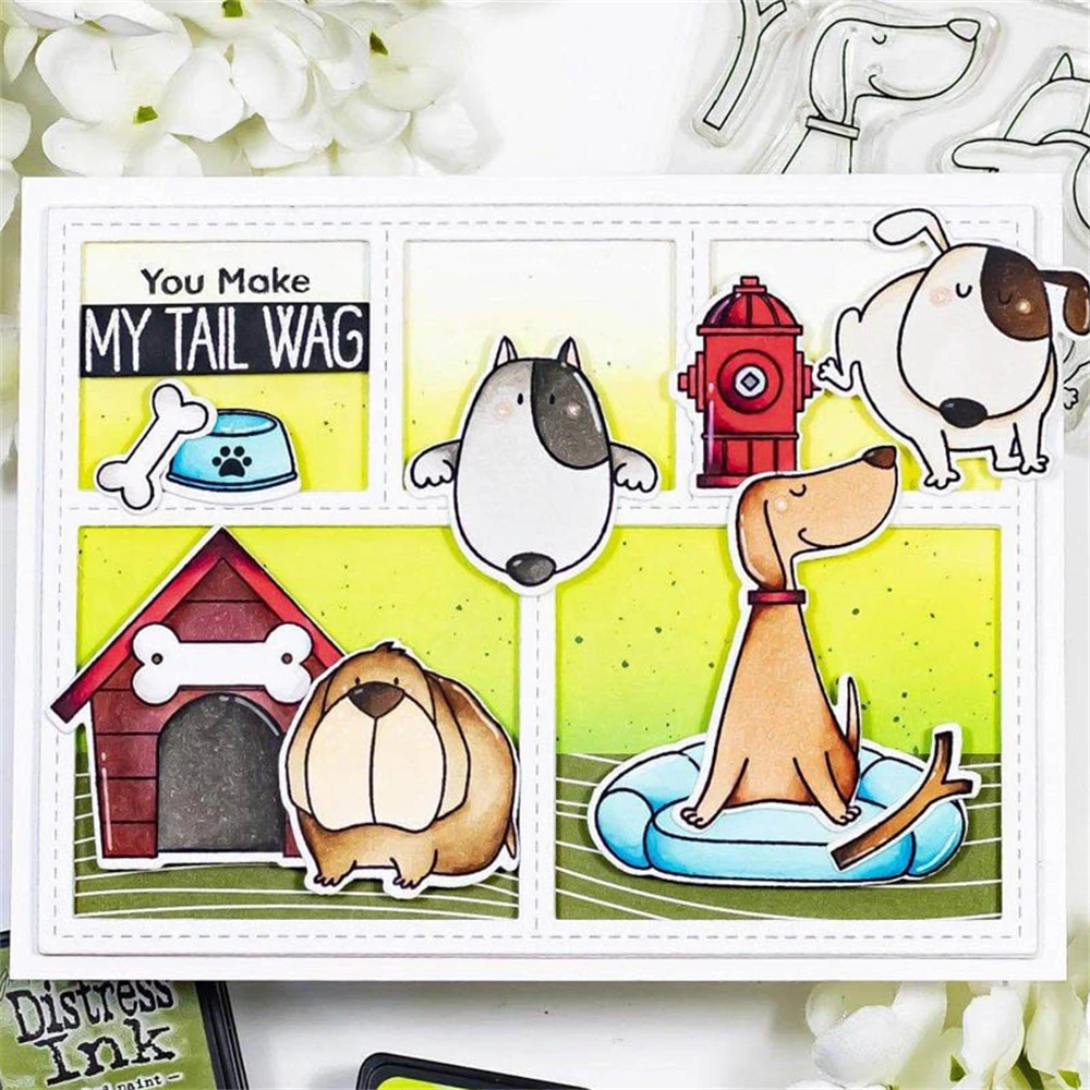 Hanging with My Gnomies Clear Stamps and Cutting Dies Brilliant Butterflies Silicone Stamps For DIY Scrapbooking Decoration