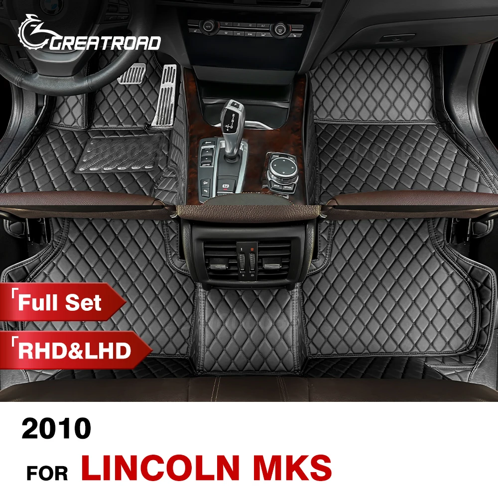 

Автомобильные коврики для Lincoln MKS 2010, оригинальные автомобильные накладки на ногу, аксессуары для интерьера