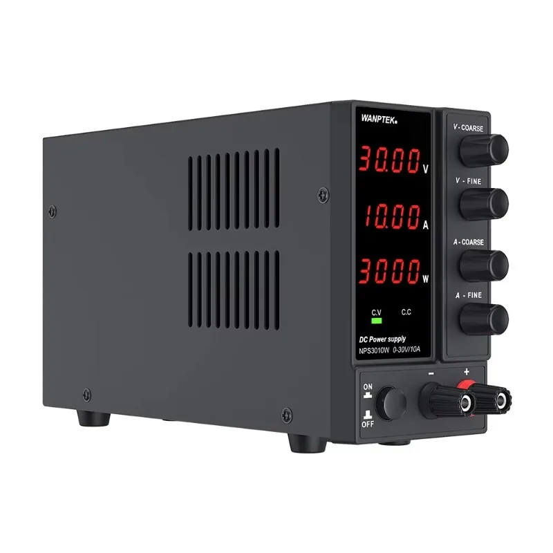 

NPS3010W 4-digit Display 30v/10a Variable Switch DC Power Supply, Suitable for Laboratories, Scientific Research, and Teaching