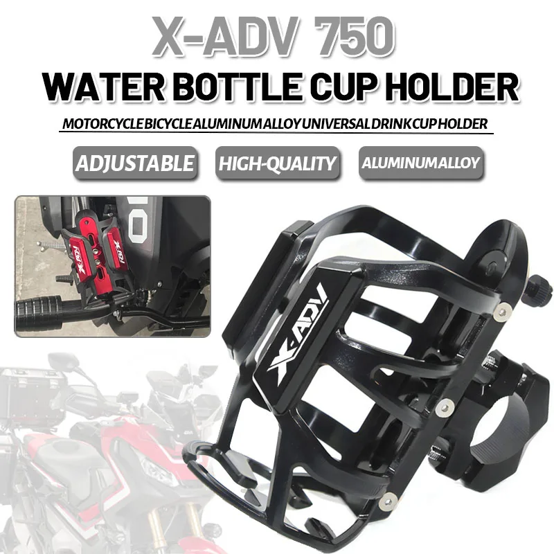 For X-ADV 750 XADV 750 XADV750 2021 2022 2023 Motorcycle Accessories Beverage Water Bottle Thermos Bumper Drink Cup Holder