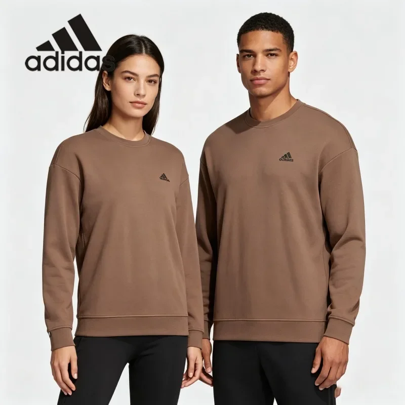 Adidas Stretch Plush Crew Hoodie - Comfortable Cross-Training Sport Coat for Women JM9108 - 1 PCS