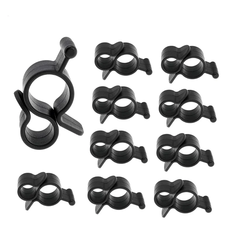 10Pcs RV Awning Hook Clip Awning Decorative Light Clip For Campervan Trailer Rope Light Awning Screen Camping Clip Accessories