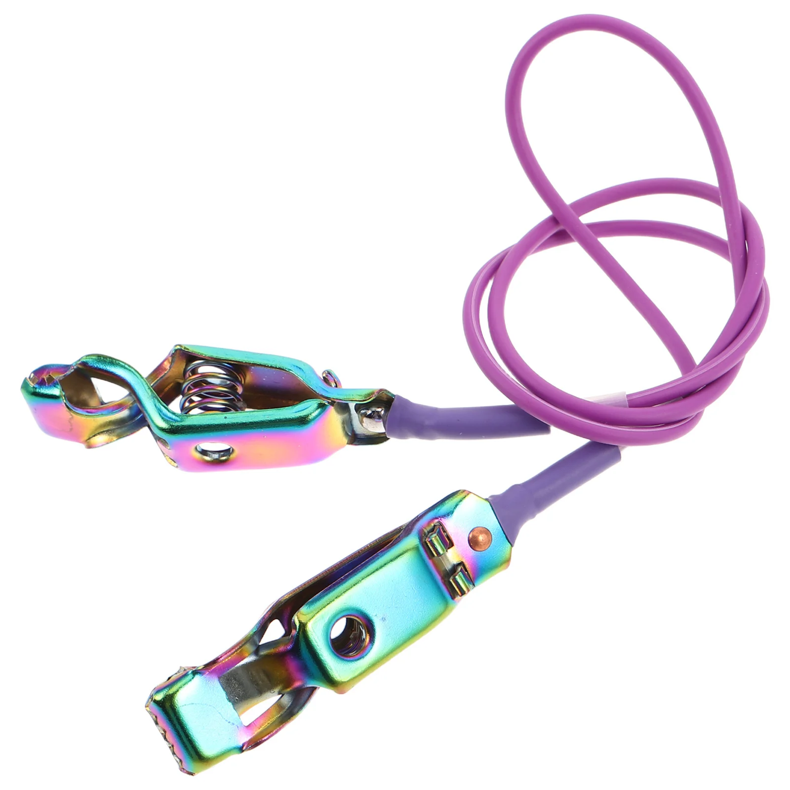 1 قطعة سياج وصلة كابل العالمي احباط Epee الجسم سلك مشبك من الفولاذ المقاوم للصدأ الأزرق رئيس خط للتدريب المنافسة سياج الأسلاك #4