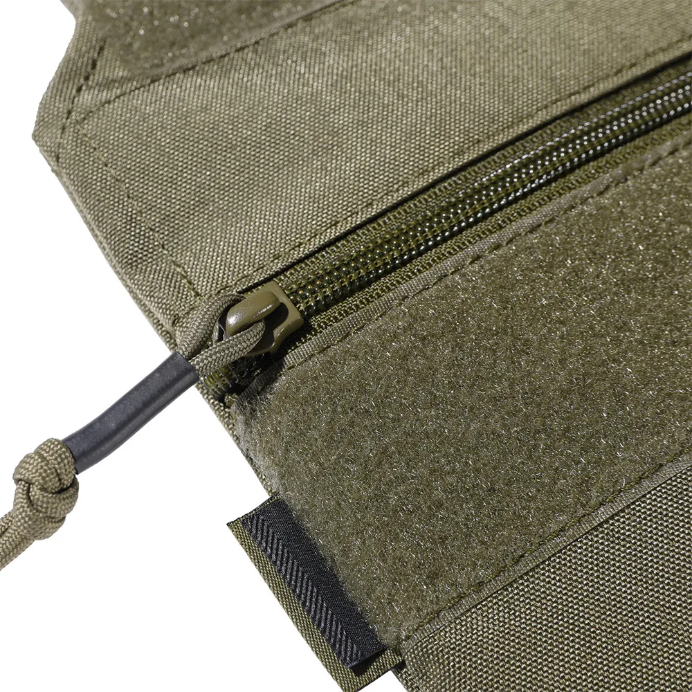 Tactical Panel Protect Pouch Magic Tape Multi-fit Pocket Retention Flap  Plate Carrier Pouch Assault Hunting Vest Tool Bag